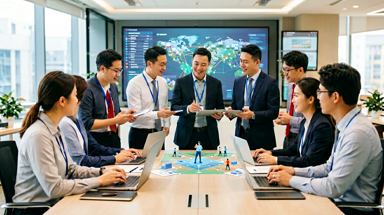 U8国际集团全球业务网络与跨境资源整合
